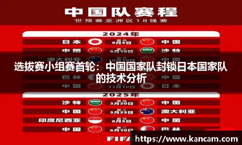 选拔赛小组赛首轮：中国国家队封锁日本国家队的技术分析